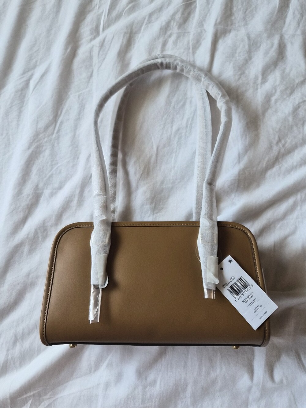 Coach Swing Zip Bag Honey Brown
